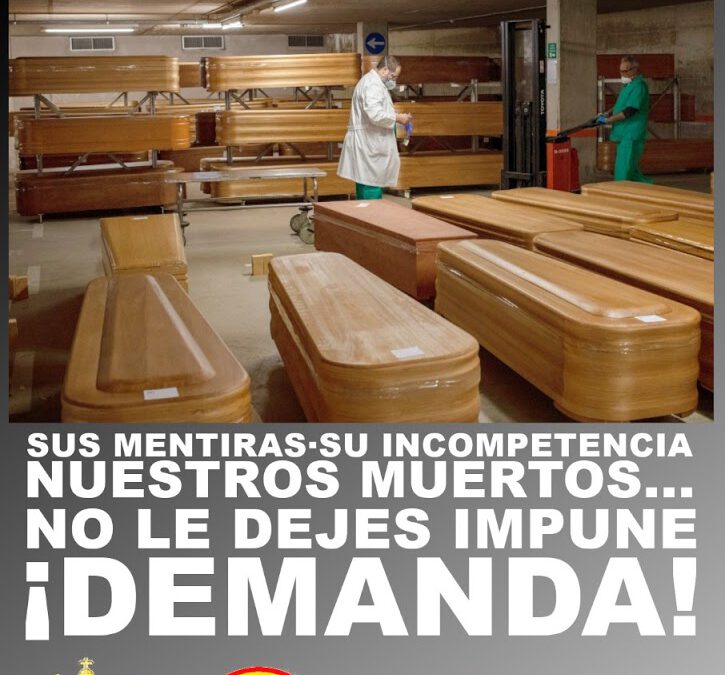 COMUNICADO: Llamamiento a denunciar al Gobierno.