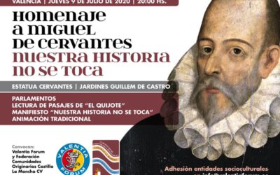 Crónica del Homenaje a Miguel de Cervantes