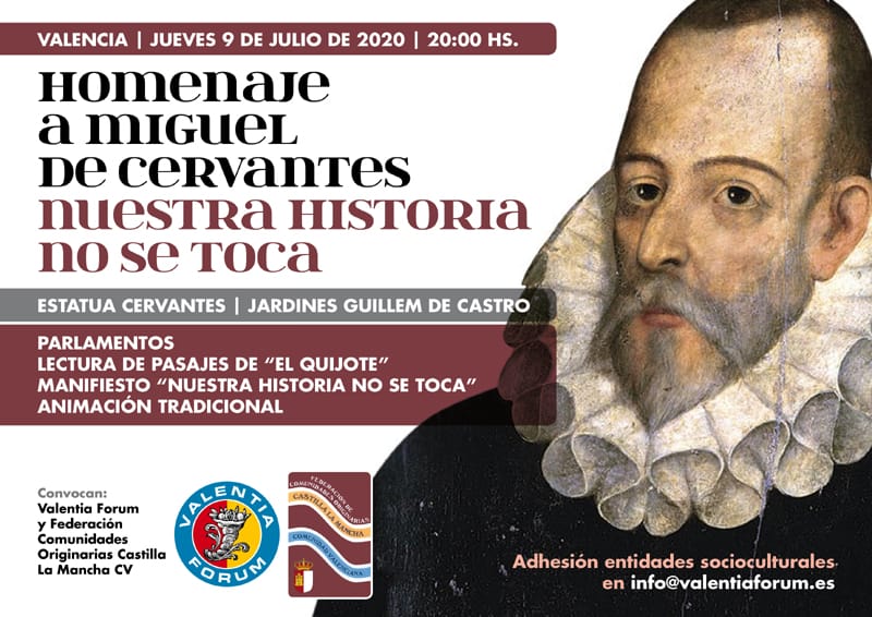 Crónica del Homenaje a Miguel de Cervantes