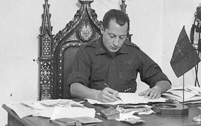 Lectura del discurso del Teatro de la Comedia.