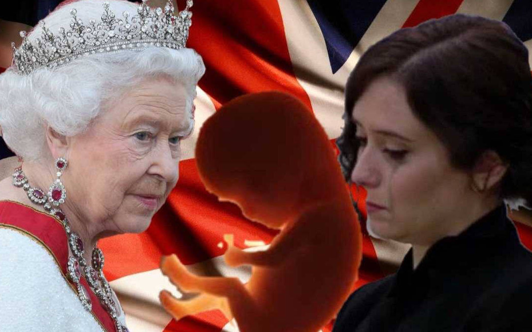 Luto por los miles de nasciturus asesinados, no por Isabel II.